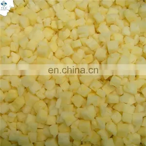 Sinocharm Sweet Direct Sales Frozen IQF Pineapple Diced/Sliced/Chunks thumbnail-1