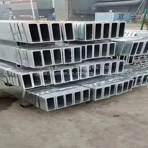 Yunnan Q235 Square Tube Wholesale Hot Dip Galvanized Square Tube 40 * 80 * 3 Square Tube Kunming Sales Square Tube thumbnail-1