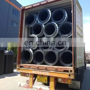 China ISO4427 Certificate WYUAN Brand Dredge Conduit HDPE Water Pipe Butt Injections DN630 Pn10 11.5m thumbnail-5