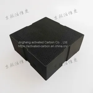 Honeycomb Activated Carbon for Removal of Tar Sticky Impurities Waste Gas thumbnail-2