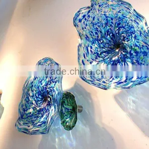 Green And Blue Murano Glass Wall Decorations thumbnail-1