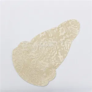 Lace Gourd Shape Nipple Stickers White Lace Nipple Covers Nipple Patch thumbnail-1
