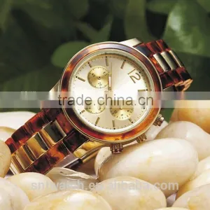 Women Watches Luxury Lady Alloy Band Gold Custom Logo 2016 Quartz thumbnail-1