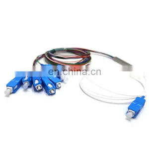 1x8 Plc Splitter SC/UPC Splitter Rmini Fiber Optic Plc Splitter thumbnail-2