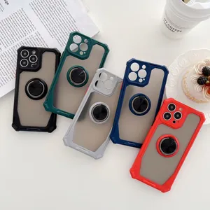 Pu Leather 11 Mobile Phone Bags Cases U Shield Ring Universal Fine Hole Sublimation Cell Case For Iphone For Huawei For Samsung thumbnail-5