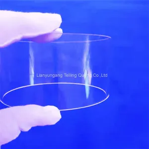 Large Diameter Quartz Glass Tube Clear Quartz Tube thumbnail-1