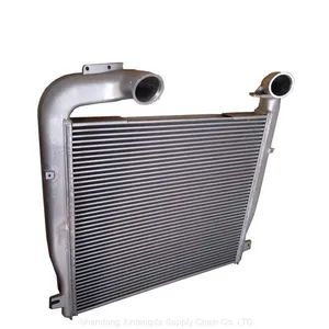 OEM 1776067 570348 97080 Cooling System Radiator Aluminum Intercooler for Scania G380 G420 thumbnail-1