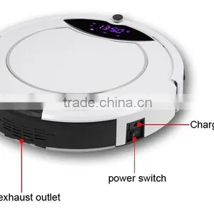 2016 New Arrival Robot Vacuum Cleaner Dry and Wet Anti Falling Robot OEM Factory thumbnail-1
