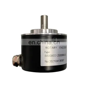 50mm Rotary Incremental Encoder TTL Voltage Output 5V Optical Encoder 1024ppr thumbnail-5