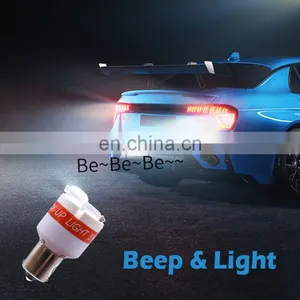 Promata 12VDC 24VDC Blight Auto Electronics Car Reversing Back Halogen Light With Warning Sound 1156 P21W thumbnail-4