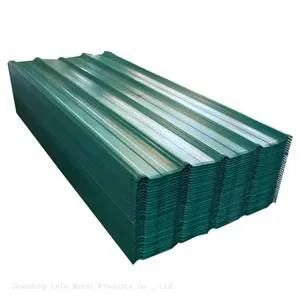 Color Corrugated Metal Steel Sheet Corrugated Steel Sheet Calamina Galvanized Toles Pour Toitures thumbnail-2