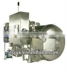 Single Pot Stainless Steel Computer Automatic Steam Rotary Retort Sterilizer thumbnail-1