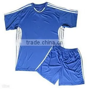 American Football Uniform in Blue & White Color thumbnail-1