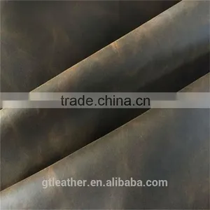 Genuine Crazy Horse Leather Supplier in China 2016 thumbnail-1