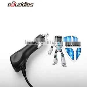 5V 1A Car Charger With Cable LED Light Cable Electric Universal Car Charger Adapter thumbnail-2
