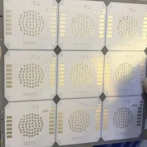 2-layer 96% Aluminum Nitride Ceramic PCB,Concave Convex Alumina Ceramic PCB thumbnail-1