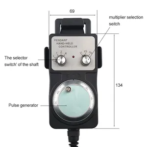 CNC Pulse Generator Trailer Handwheel 15-Pin Connector For CNC Router Machine Tool FAGOR GSK Siemens Mitsubishi FANUC System thumbnail-5