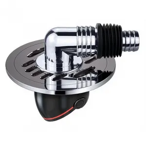 Factory Supply Modern All Copper Main Bdoy Anti Odor Anti Insect Anti Overflow Floor Drain for Kitchen Bathroom Shower Room and Balcony thumbnail-2