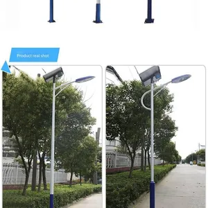 Installation of Solar Street Lights in Qinhuangdao, 80-watt Golden Bean Lamp Heads for Solar Street Lights in Qinhuangdao thumbnail-2