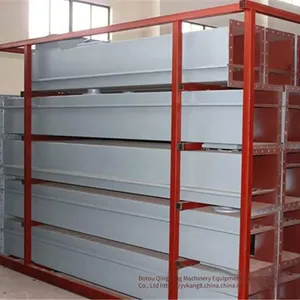 Air Conveying Chute B400 Pneumatic Inclined Chute Conveyor Powder Cement Conveying Chute Perforated Plate Air Permeable Cloth thumbnail-3