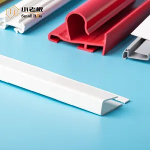 Durable Eco-Friendly PVC Plastic Decorated Rigid Windows and Doors Extrusion Profiles thumbnail-2