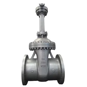 Factory Supply ANSI Cast Steel Gate Valve Class150/300LB/600LB 4in 12in API A216 Flange WCB Gate Valve Price thumbnail-5