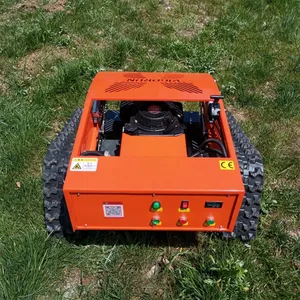 Hybrid Blade Rotary Rechargeable Battery Remote Controlled Industrial 4-Stroke Single Cylinder Lawn Grass Cutter thumbnail-5