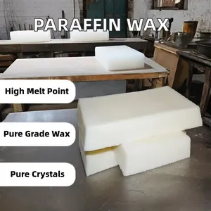 USD850 per MT 56# Full Refined Paraffin Wax Block, Stable Batch Quality,wholesalse Soy Wax thumbnail-1
