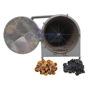 Horizontal Charcoal Carbonization Furnace Bamboo Charcoal Making Large Carbonization Furnace Equipment EPC thumbnail-1