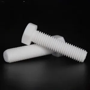 PTFE Hex Head Screw; Teflon Anti-corrosion Bolt thumbnail-1