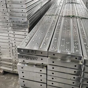 Galvanized Steel Scaffold Board 1.5mm Thickness Hot-Dip Galvanized With Anti-Slip Holes for Construction thumbnail-5