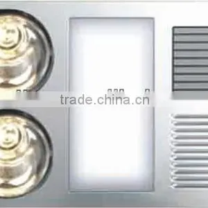 LINGPU827 Infrared Bathroom Ceiling Heater 3 in 1 Functions/infared Lamp Heater/light/fan thumbnail-1