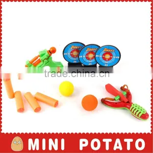New Product Sponge Plastic Slingshot Kids Toy Gun With Bullet MT900011 thumbnail-2