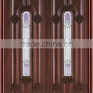 Modern Solid Wood Exterior Door thumbnail-1
