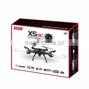 SYMA X5C X5SC X5SW 4 Channel rc Helicopter With Camera rc Quadcopter Drones With HD Camera thumbnail-5