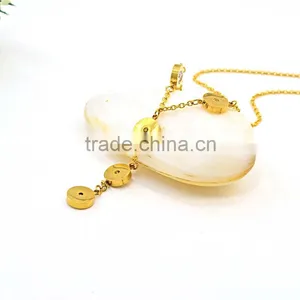 Fashion Jewelry 2016 Gift Models Of Gold Chains Tassle Necklace thumbnail-2