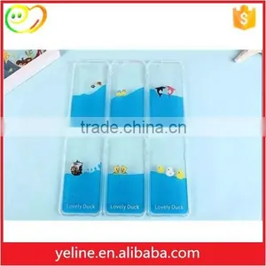 Dynamic Liquid Water Transparent Cartoon Style Phone Case for Iphone 6 Plus thumbnail-1