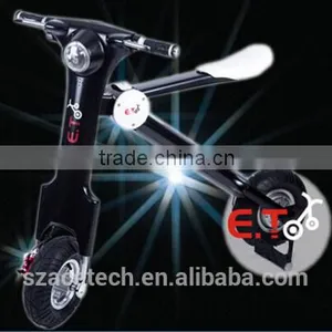 CE Approved 350W / 500W Motor ET Fashion Foldable Electric Bicycle thumbnail-1