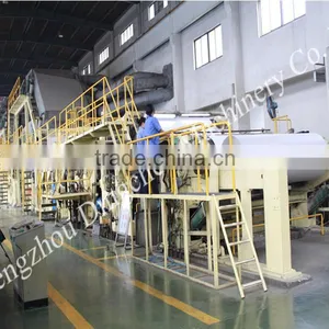 New Small Production Machinery Newsprint Paper/ a4 Paper/ Office Paper Making Machine Price thumbnail-3