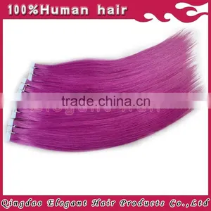100% Human Brazilian Virgin Hair Weft Human Hair Weave Virgin Hair Tape Extension thumbnail-1