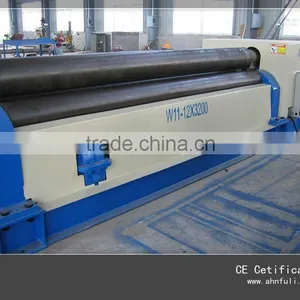 W11 Three Rollers Rolling Machine,mechanical Rolling Machine, Mechanical Roller Bending Machine thumbnail-1