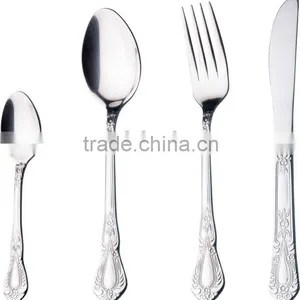 Stainless Steel Dinnerware Spoon and Fork thumbnail-1