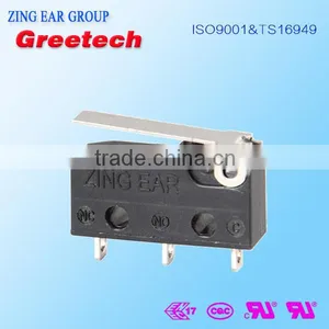 High Temperature Level Switch / Snap Action Micro Switch Kw3a 10t105 For Home Appliances thumbnail-1