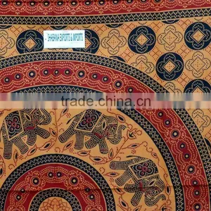 Cotton Printed Heavy Bed Sheets Coral Print Sea Turtle Elephant Prints Beach Towels thumbnail-6