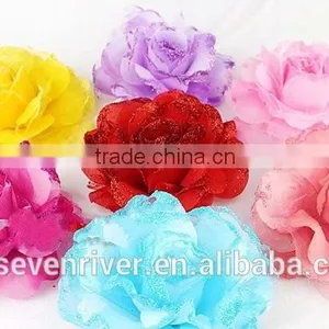 Simulation of Rose Flowers Wedding Bride Bridesmaid Headdress The Dance Studio Headdress Flower The Seaside Beach Accessories thumbnail-3