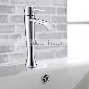 Long Neck Hand Wash Single Hole Mounted Bathroom Tap thumbnail-3