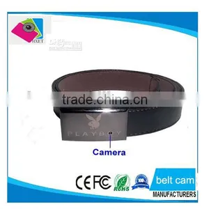 Leather Belt Hidden Camera, 8gb tf Card Mens Belt Mini dv Cctv Camera Quality Choice thumbnail-1
