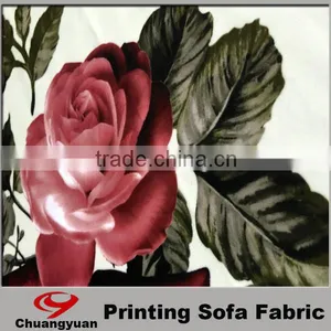 Rose Flower Fabric Print for Flower Girl Dress thumbnail-4