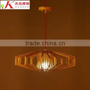 Wooden LED Pendant Light JK-8005B-05 Wood Pendant Lamp for Home Decoration thumbnail-6
