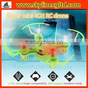 2.4G 4CH 6axis Gyro Mini RC UFO Headless Quadcopter thumbnail-1